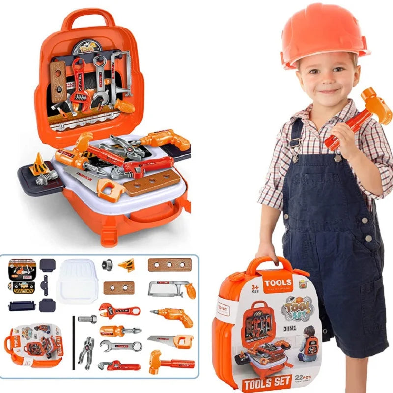Pretend Play Repair Kit for Boys & Girls