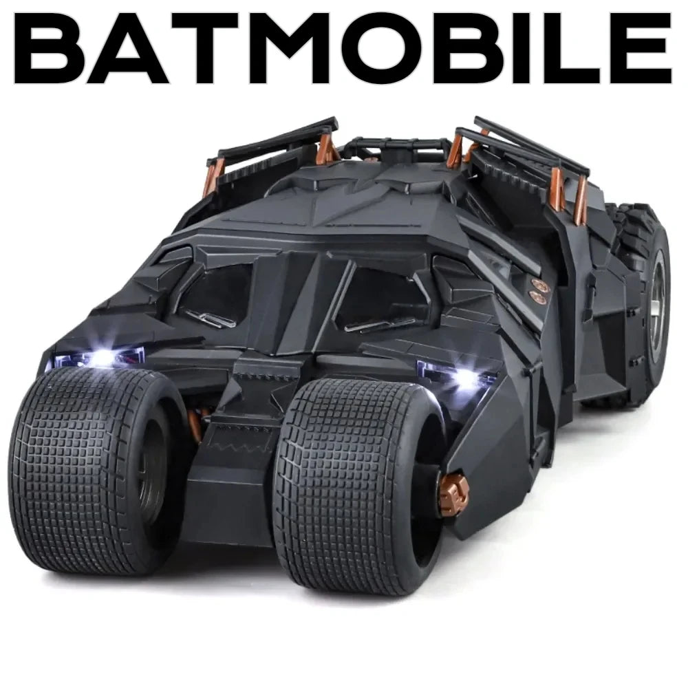 1:18 Dark Knight Batmobile – Premium Diecast Model with Lights & Sound