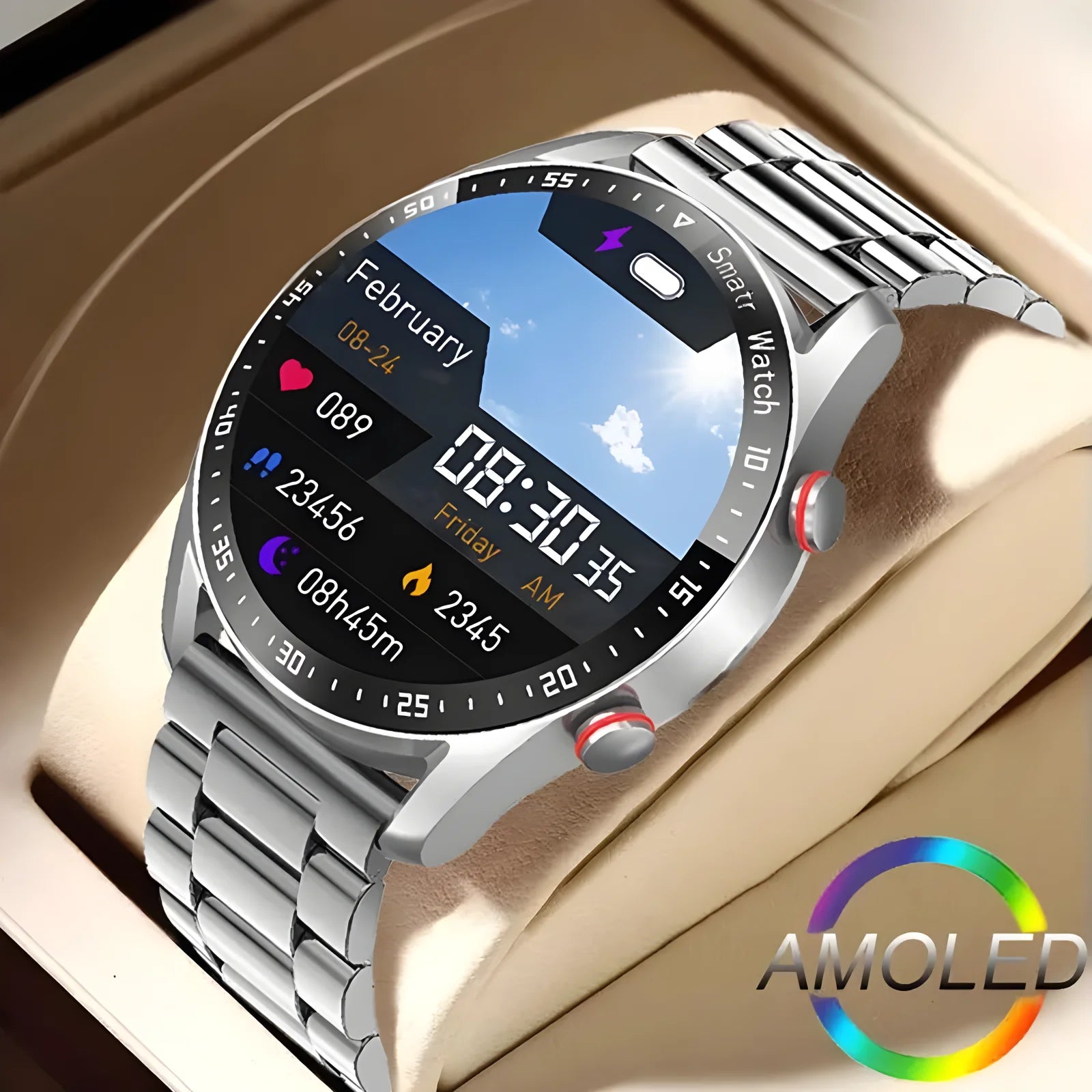 VitalBeam X – ECG & Fitness Smartwatch