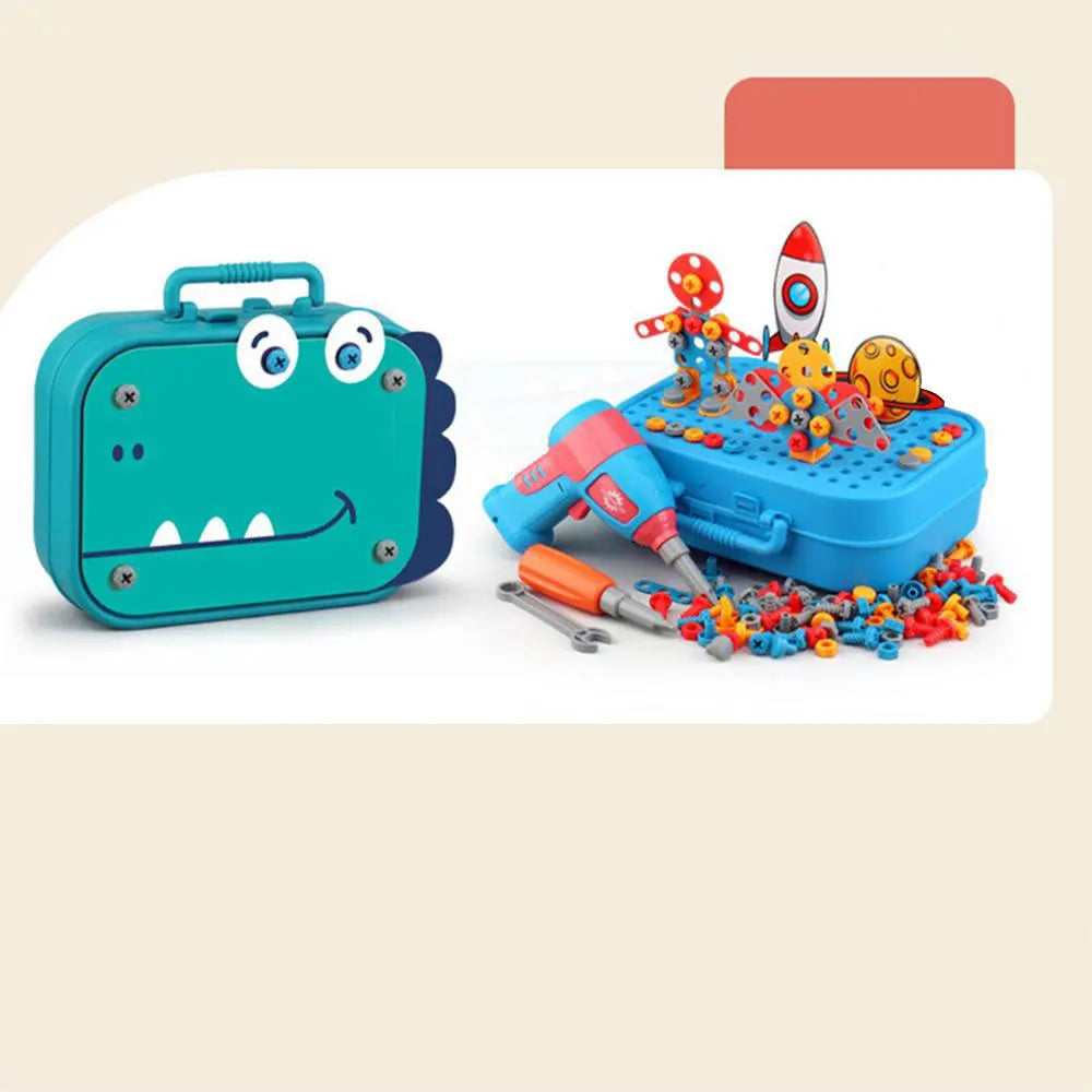 3D Puzzle Drill Tool Kit for Kids (211–351pcs)