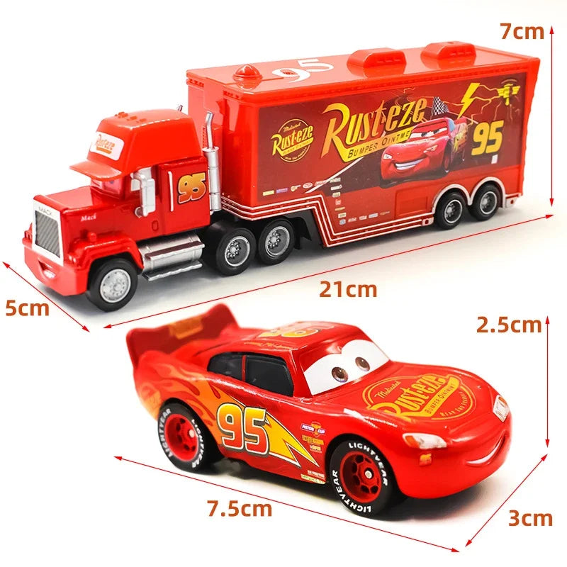 Cars Diecast Racing Set – 8/13/15 Metal Cars Gift Box