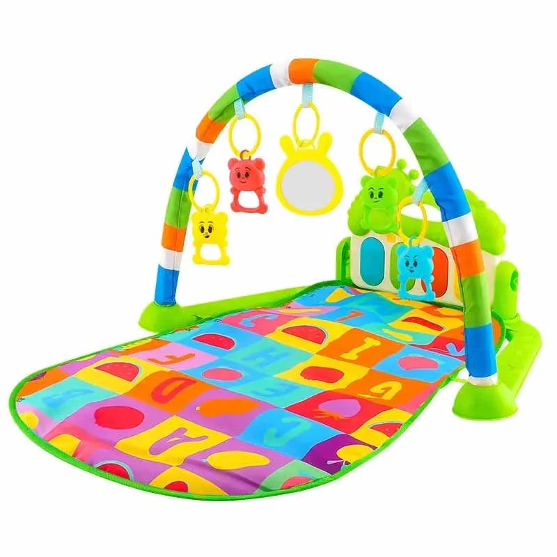 MelodyMagic Baby Gym with Musical Piano & Crawling Mat