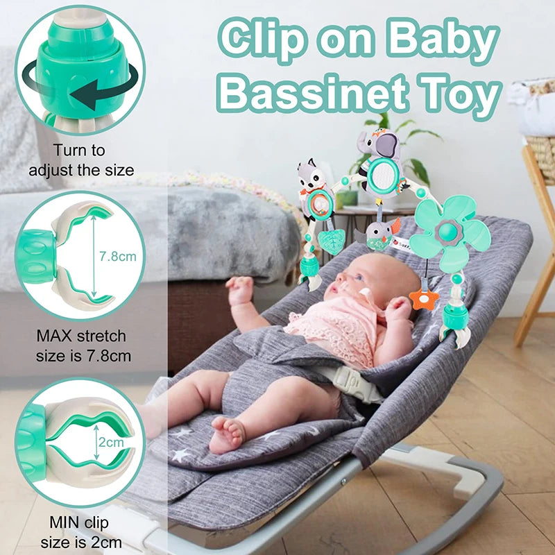 SnuggleArch™ Sensory Stroller Toy